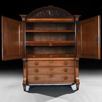 Late 18th Century Neoclassical Dutch Oak Linen Press of Wonderful Colour (5 of 6) Late 18th Century Neoclassical Dutch Oak Linen Press of Wonderful Colour (5 of 6)