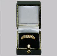 Victorian 18ct Gold 0.60ct Old Cut Diamond Gypsy Trilogy Ring Antique Hallmarked 1896 (7 of 7) Victorian 18ct Gold 0.60ct Old Cut Diamond Gypsy Trilogy Ring Antique Hallmarked 1896 (7 of 7)