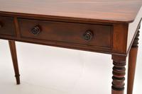 Antique William IV Mahogany Writing Table (7 of 9) Antique William IV Mahogany Writing Table (7 of 9)
