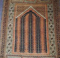 Super Quality Vintage Afghan Prayer Rug (4 of 5) Super Quality Vintage Afghan Prayer Rug (4 of 5)