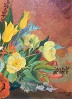 Stunning Original 1960s Vintage / Retro Floral Still Life Oil on Canvas Painting (4 of 11) Stunning Original 1960s Vintage / Retro Floral Still Life Oil on Canvas Painting (4 of 11)