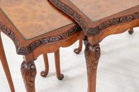Pretty Queen Anne Style Nest of 3 Tables c.1930 (5 of 8) Pretty Queen Anne Style Nest of 3 Tables c.1930 (5 of 8)