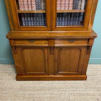 Quality Victorian Mahogany Glazed Antique Bookcase on Cupboard (8 of 9) Quality Victorian Mahogany Glazed Antique Bookcase on Cupboard (8 of 9)