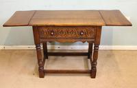 Single Drawer Oak Side Table (8 of 9) Single Drawer Oak Side Table (8 of 9)