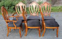 1960's Mahogany Pull Out Table with Set of 6 Dining Chairs.4+2 Carvers (6 of 14) 1960's Mahogany Pull Out Table with Set of 6 Dining Chairs.4+2 Carvers (6 of 14)
