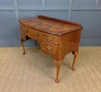 Burr Walnut Bow Fronted Dressing Table (15 of 19) Burr Walnut Bow Fronted Dressing Table (15 of 19)