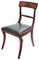 Set of 12 Regency Mahogany Dining Chairs 19th Century (8 of 8) Set of 12 Regency Mahogany Dining Chairs 19th Century (8 of 8)