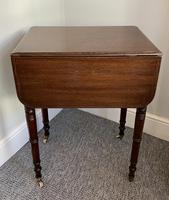 Victorian Mahogany Drop Flap Work Table (16 of 18) Victorian Mahogany Drop Flap Work Table (16 of 18)