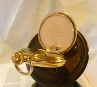 Antique Pocket Watch 1922 Swiss Vertex 7 Jewel Half Hunter 10ct Gold Filled Fwo (10 of 12) Antique Pocket Watch 1922 Swiss Vertex 7 Jewel Half Hunter 10ct Gold Filled Fwo (10 of 12)
