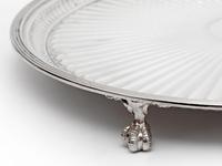 William Hutton & Sons Victorian Silver Plated Salver on Claw and Ball Feet (4 of 4) William Hutton & Sons Victorian Silver Plated Salver on Claw and Ball Feet (4 of 4)
