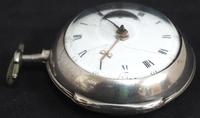 Antique Silver Pair Case Pocket Watch Fusee Verge Escapement Key Wind Enamel Dial W J Wolverhampton (9 of 11) Antique Silver Pair Case Pocket Watch Fusee Verge Escapement Key Wind Enamel Dial W J Wolverhampton (9 of 11)