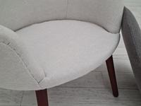 Danish Design, Hans Olsen, Completely Renovated-reupholstered Armchair 1960s, KVADRAT Wool & Teak (14 of 14) Danish Design, Hans Olsen, Completely Renovated-reupholstered Armchair 1960s, KVADRAT Wool & Teak (14 of 14)