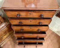 Early 19th Century Solid Mahogany Tall Chest of Drawers by Heal & Son (3 of 6) Early 19th Century Solid Mahogany Tall Chest of Drawers by Heal & Son (3 of 6)