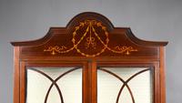 Antique English Edwardian Mahogany Display Cabinet (2 of 8) Antique English Edwardian Mahogany Display Cabinet (2 of 8)