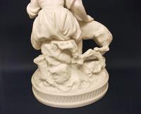 Superb English Parianware Group of a Young Lady Feeding Her Dog a Biscuit, c.1870 (11 of 12) Superb English Parianware Group of a Young Lady Feeding Her Dog a Biscuit, c.1870 (11 of 12)