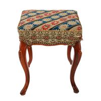 Square Victorian Rosewood Stool (2 of 6) Square Victorian Rosewood Stool (2 of 6)