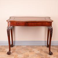 Serpentine Shaped Mahogany Writing Table (9 of 16) Serpentine Shaped Mahogany Writing Table (9 of 16)