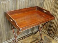 Mahogany Butlers Tray on Stand (4 of 6) Mahogany Butlers Tray on Stand (4 of 6)