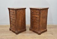 Pair of Walnut Bedside Chests of Drawers attributed to Gillows (6 of 7) Pair of Walnut Bedside Chests of Drawers attributed to Gillows (6 of 7)
