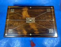 Rosewood William IV Writing Slope with Mother of Pearl Inlay (4 of 24) Rosewood William IV Writing Slope with Mother of Pearl Inlay (4 of 24)