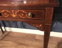 Edwardian Inlaid Rosewood Desk (17 of 23) Edwardian Inlaid Rosewood Desk (17 of 23)
