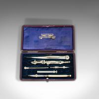 Antique Draughtsman's Set, Drawing Instrument, Tools, Jackson Bros, Victorian (4 of 10) Antique Draughtsman's Set, Drawing Instrument, Tools, Jackson Bros, Victorian (4 of 10)