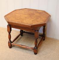 Small Oak Parquetry Top Table (3 of 10) Small Oak Parquetry Top Table (3 of 10)