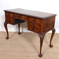 Carved Walnut Writing Desk (11 of 12) Carved Walnut Writing Desk (11 of 12)