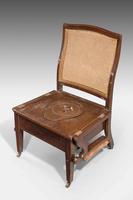 Late 19th Century Metamorphic Commode Armchair (3 of 6) Late 19th Century Metamorphic Commode Armchair (3 of 6)