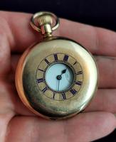 Antique Half Hunter Pocket Watch, Gold Plated, Waltham (10 of 11) Antique Half Hunter Pocket Watch, Gold Plated, Waltham (10 of 11)
