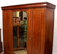French Triple Wardrobe 19th Century Mahogany Mirrored (5 of 12) French Triple Wardrobe 19th Century Mahogany Mirrored (5 of 12)