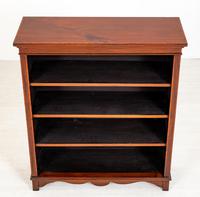 Victorian Mahogany Inlaid Open Bookcase (8 of 8) Victorian Mahogany Inlaid Open Bookcase (8 of 8)