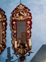 Pair of Venetian Mirrors with Applique, 1880 (9 of 9) Pair of Venetian Mirrors with Applique, 1880 (9 of 9)