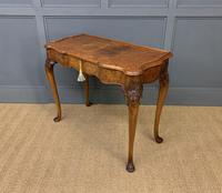 Serpentine Fronted Queen Anne Style Burr Walnut Side Table (4 of 16) Serpentine Fronted Queen Anne Style Burr Walnut Side Table (4 of 16)
