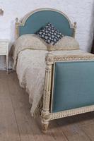 Very Nice French Newly Upholstered Double Bed (6 of 8) Very Nice French Newly Upholstered Double Bed (6 of 8)