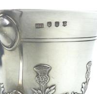 Fine & Rare Scottish Solid Silver Small Tankard by Hamilton & Inches c.1922 (9 of 9) Fine & Rare Scottish Solid Silver Small Tankard by Hamilton & Inches c.1922 (9 of 9)