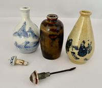 Trio of Chinese Snuff Bottles c.1920 (2 of 7) Trio of Chinese Snuff Bottles c.1920 (2 of 7)