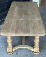 French Bleached Oak Refectory Farmhouse Dining Table (23 of 26) French Bleached Oak Refectory Farmhouse Dining Table (23 of 26)