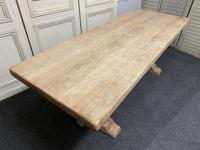 French Bleached Oak Farmhouse Dining Table (5 of 15) French Bleached Oak Farmhouse Dining Table (5 of 15)