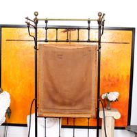 Cast Iron Bed Frame Brass Victorian 19th Century (5 of 9) Cast Iron Bed Frame Brass Victorian 19th Century (5 of 9)