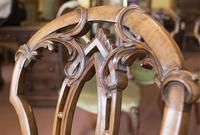 4 Very Pretty Walnut Dining Chairs (3 of 4) 4 Very Pretty Walnut Dining Chairs (3 of 4)