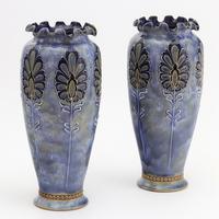 Pair of Royal Doulton Stoneware Art Nouveau Vases by Eliza Simmance c1903 (3 of 11) Pair of Royal Doulton Stoneware Art Nouveau Vases by Eliza Simmance c1903 (3 of 11)