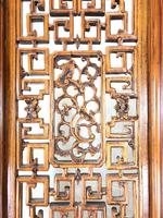 Chinese Elm Carved Screen (3 of 13) Chinese Elm Carved Screen (3 of 13)