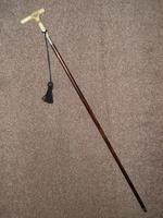 Hallmarked 1922 Silver Walking Stick / Dress Cane With Vacant Cartouche (2 of 12) Hallmarked 1922 Silver Walking Stick / Dress Cane With Vacant Cartouche (2 of 12)