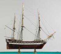 Model of the Russian 66 Gun Ship, Pobedonosec (4 of 10) Model of the Russian 66 Gun Ship, Pobedonosec (4 of 10)