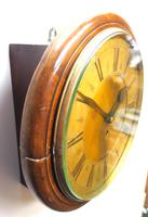 English Dial Wall Clock Rare Station Public Fusee Dial Wall Clock by Sam Aldworth at Childrey Berkshire (7 of 12) English Dial Wall Clock Rare Station Public Fusee Dial Wall Clock by Sam Aldworth at Childrey Berkshire (7 of 12)