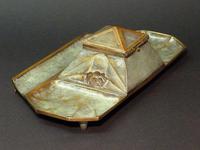 Parisian bronze caster Inkwell. (5 of 8) Parisian bronze caster Inkwell. (5 of 8)