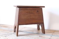 Antique Vintage Fruitwood Box Stool with Hinged Lid (8 of 14) Antique Vintage Fruitwood Box Stool with Hinged Lid (8 of 14)