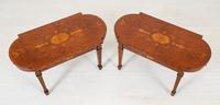 Pair of Mahogany Inlaid Coffee Tables (7 of 14) Pair of Mahogany Inlaid Coffee Tables (7 of 14)