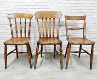Antique Harlequin Set of 6 Kitchen Chairs (4 of 6) Antique Harlequin Set of 6 Kitchen Chairs (4 of 6)